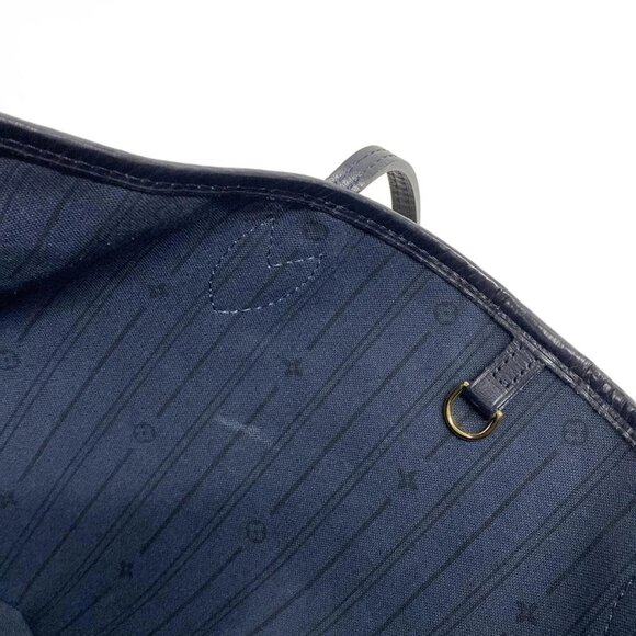 Auth LOUIS VUITTON Neverfull MM M40514 Encre Monogram Idylle - SA2192 Tote Bag - Picture 15 of 16